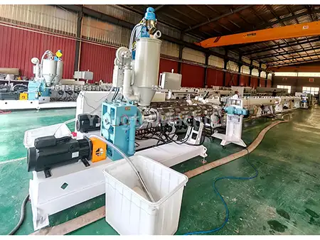 20-110mm HDPE ပိုက် Extrusion Line