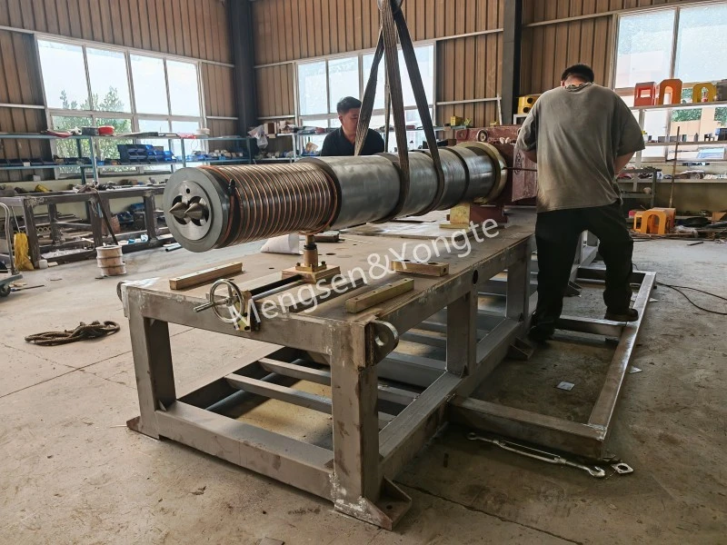 စိတ်ကြိုက် 92/188 Conical Twin-Screw Extruder တပ်ဆင်ခြင်း။