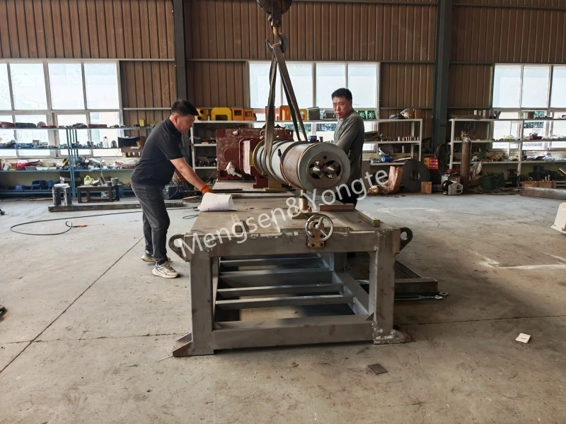 SJSZ65/132 WPC တံခါးဘောင် conical double screw extruder အတွက် ဝက်အူအကွာအဝေး ချိန်ညှိချက်
