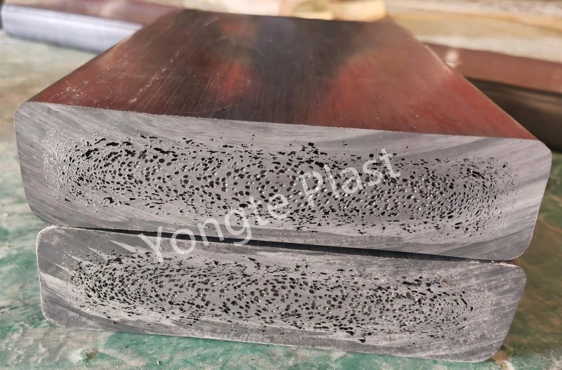 200x50mm ပြန်လည်အသုံးပြုထားသော အစိုင်အခဲပလပ်စတစ်သစ်ခွဲစက်ကို အောင်မြင်စွာ စမ်းသပ်ပြီးဖြစ်သည်။