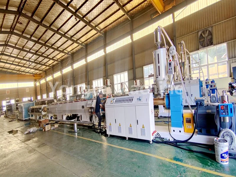 315-630mm ကြီးမားသောအချင်း PE ပိုက်ပြုလုပ်သည့်စက်