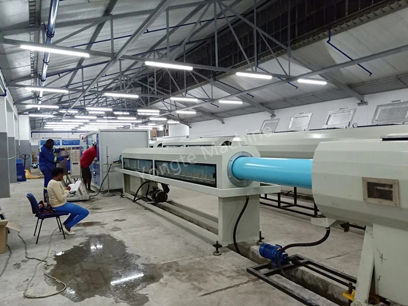 အာဖရိက 200-400mm PVC ပိုက်ပြုလုပ်သည့်စက်