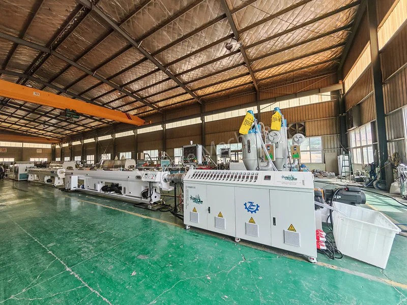 အယ်လ်ဂျီးရီးယား 16-63mm သုံးလွှာ PPR ပိုက်ထုတ်လုပ်မှုလိုင်း