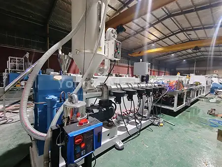 PE Profile Extrusion Line