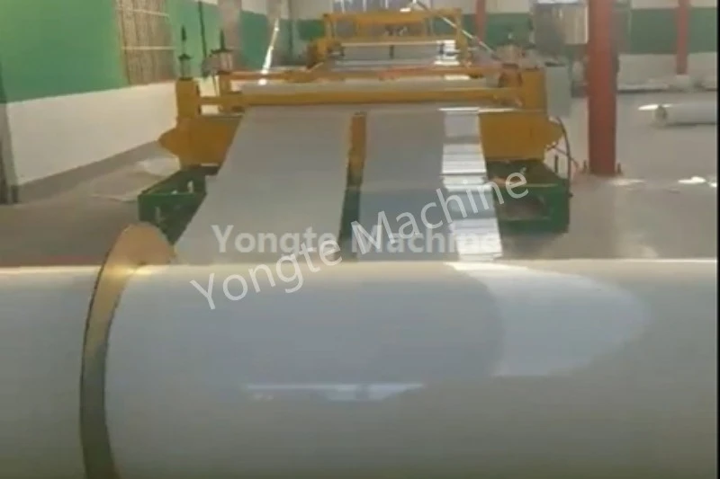 PE Thin Sheet Extrusion Machine ကို တရုတ်နိုင်ငံတွင် တပ်ဆင်ထားသည်။