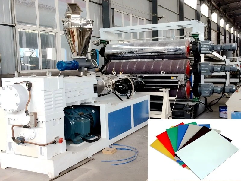PVC Sheet Extrusion Line ၊