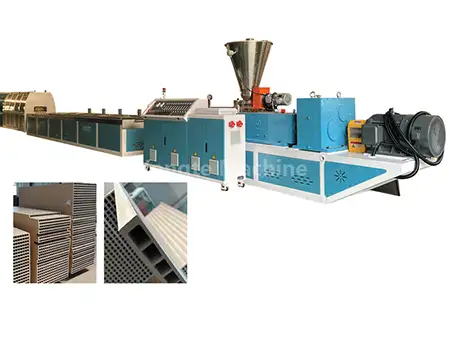 WPC Door Panel Extrusion Line