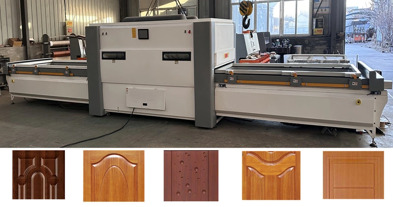 WPC Door Vacuum Lamination စက်